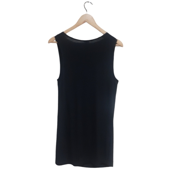 Vince Women's Draped Tank Black Size Medium - Picture 2 of 8
